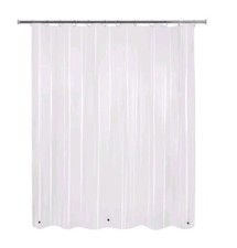 Mainstays Light Weight PEVA Shower Liner, Crsytal Clear