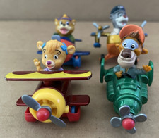 Vintage McDONALD'S Happy Meal Disney TALESPIN Figures Die-cast Planes 4pcs 7