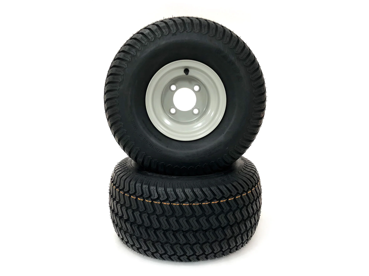 2) Turf Tire Assemblies 20x10.00-8 Gravely Ariens ZT XL Zoom 48