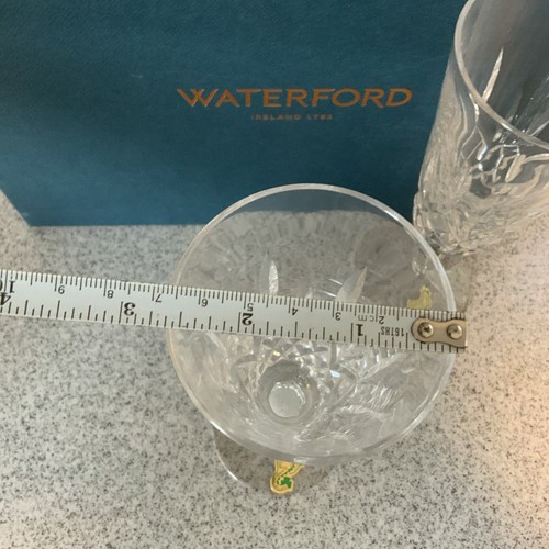 Juego de 2 flautas de champán Waterford Crystal Irlanda nuevas - Imagen 4 de 6