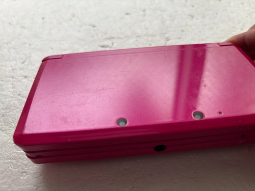 Nintendo 3DS Gloss Pink Console Japanese Used from Japan - Picture 4 of 19
