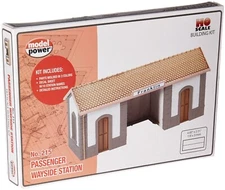 HO 1:87 Scale PASSENGER WAYSIDE STATION KIT New Sealed Model Power 215