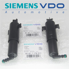 Pair Of Headlight Washer Nozzle 61677179311 Cylinder Fit Bmw E90 320i 325i 328i