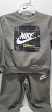 NIKE Hoodie Sweatshirt  Joggers SweatPanty 2Pc Fleece Set Size 4 Boys BRAND NEW