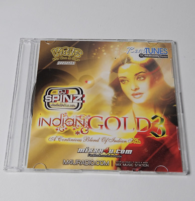 Indian Gold 3 by DJ SPINZ  Indian Hits Real Tunes 26 Tracks KBIS 2012 Audio CD