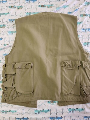 Alpha Industries Us Army Air forces Men C1 Vest Size Small Khaki