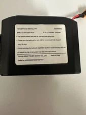 Great Power 0601UL-HY  Li-ion BATTERY 22.2V   2000 mAh,  44.4Wh  🔴Open box