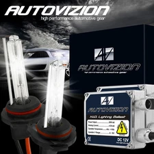 AUTOVIZION AC 55w HID Kit H4 H7 H10 H11 H13 9003 9005 9006 9007 6000K 8000K HiLo