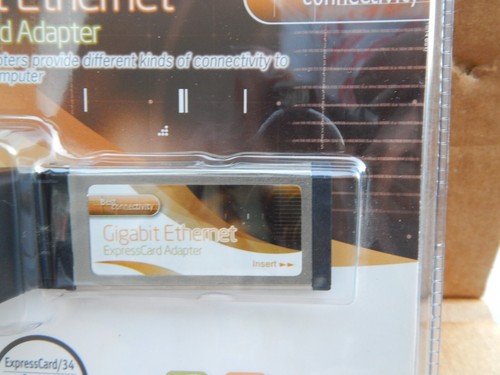 ExpressCard / 34 Single Port Gigabit Ethernet Part# SD-EXP24010 New Open Box - Photo 8/18