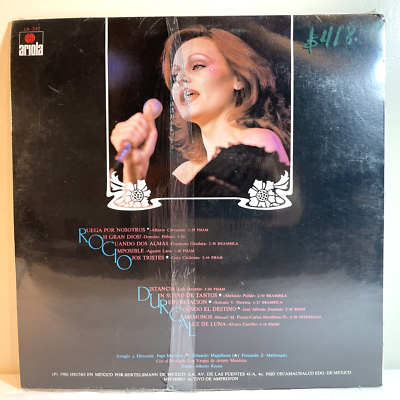 ROCIO DURCAL: CANTA CON MARIACHI VOLUMEN 4 (1980) Vinyl LP Latin
