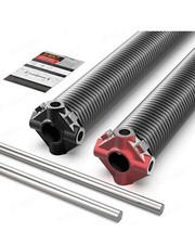New Zhent Garage Door Torsion Springs PAIR .207 x 2" X 20- USA MADE*