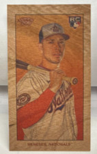 Joey Meneses 2023 Topps 206 Low Series RC Wood Paper Stock SP /20 - Nationals