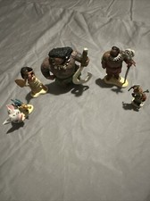 Set of 5 Disney Moana PVC Figures Cake Toppers Toys Maui Lot
