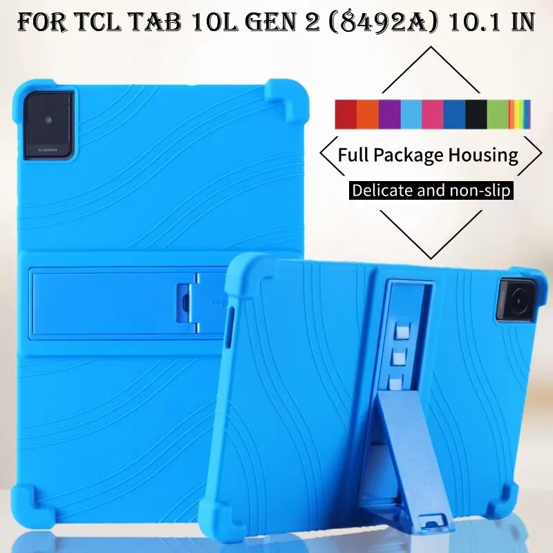 360 Xoay Đa Năng Dành Cho TCL Tab 10L Gen2 8492 10.1 Inch Đa Năng Android Máy Tính Bảng Funda - Foto 9