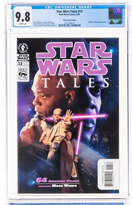 STAR WARS TALES #13 CGC 9.8 Samuel L. Jackson Photo Variant (DARK HORSE 2002)