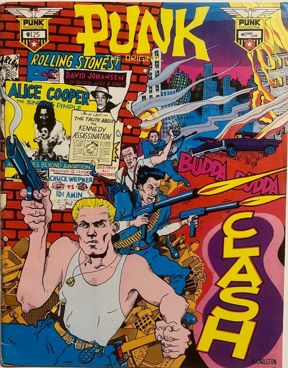 PUNK MAGAZINE: FOUR VINTAGE RARE COLLECTABLE ISSUES! 1978-79 PUNK MAGAZINE: FOUR VINTAGE RARE COLLECTABLE ISSUES! 1978-79