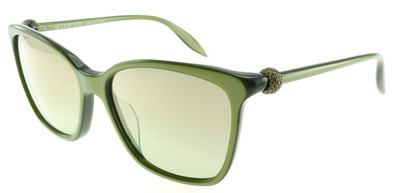 MILA ZB Green Strass Rhinestones / Green Gradient Sunglasses MZ 010 S10 57mm
