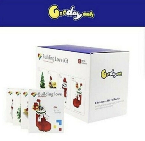 Block Kits of Christmas Tree Santa Claus Christmas Sock Snowman for Kids Gift - Picture 7 of 7