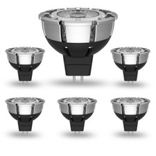 6x Q-MAX LED Lampe MR16 7W 3000K Warmweiß 12V GU5,3 40° DIMMBAR/UDT LED Retrofit