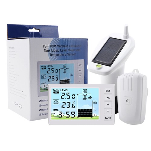 Ultrasonic Wireless Water Level Indicator Gauge Tank Liquid Level High/Low Alarm - Picture 7 of 12