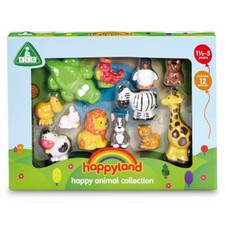 Happyland Happy Animal Collection x12 Early Learning Centre (ELC)