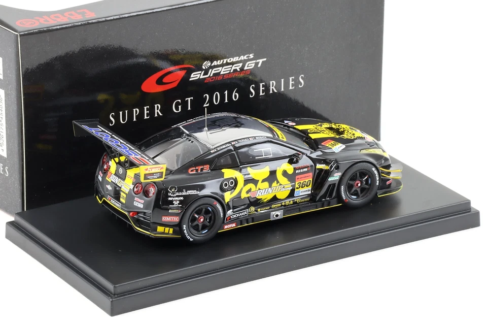 1:43 Ebbro Nissan Gt R Super! GT300 Runup Group&does #360 Shibata/Tanaka 2016 - Immagine 2 di 3