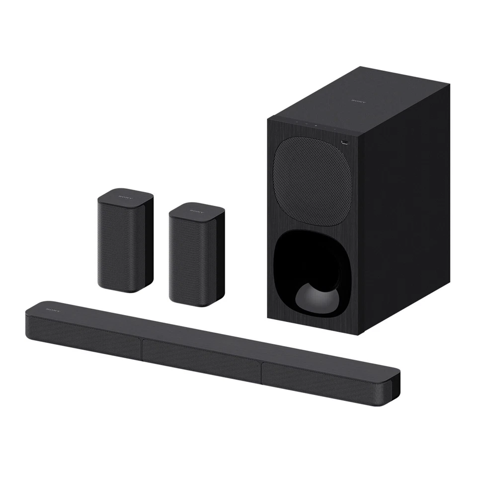 Sony HT-S20R 5.1 400W Soundbar für TV, kabelgebundener Subwoofer &  Rear Speaker