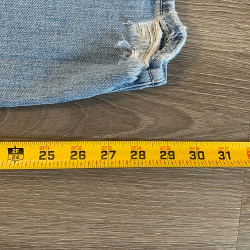 Frame Jeans Womens Size 27 Le High Skinny Distressed Light Wash Denim Stretch - Picture 11 of 14