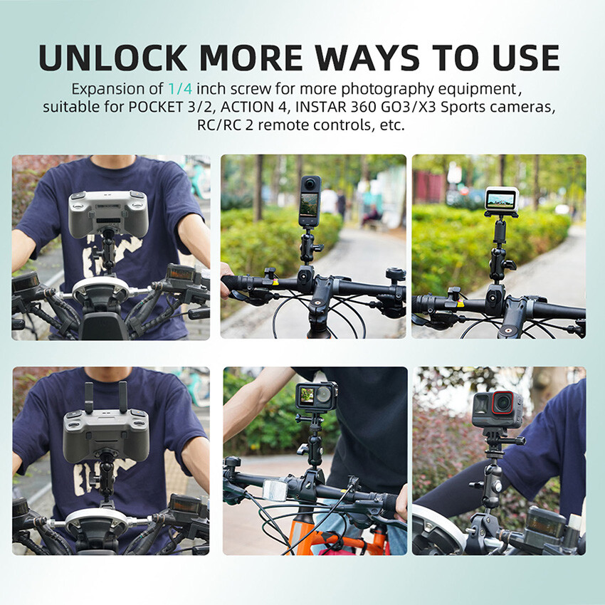 Metal Cycling Mount Accessories for RC/RC2 Screen Remote Control