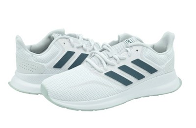 Adidas Women Run Falcon Training Shoes Running White Sneakers Boot Shoe  EG8627 | eBay