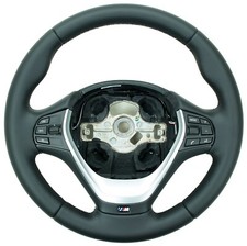 Voll Nappa BMW F20 F21 F22 F30 F31 F33 F34 Lenkrad Lederlenkrad neu beziehen SN