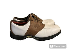 Callaway XTT Golf Shoes Mens Size 12 White Brown