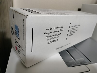 HP 202X High Yield Magenta Original Laser Jet Toner Cartridge 2,500 pages CF500