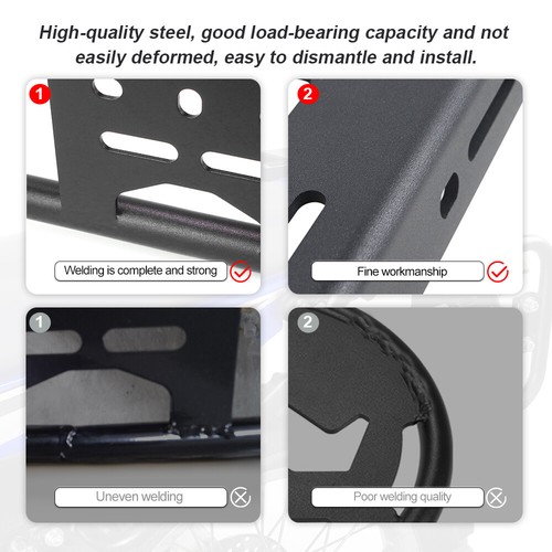 Luggage Rack Saddlebag Support Racks Fit For Suzuki DRZ400SM DR-Z400SM 2005-2024 - Picture 11 of 20