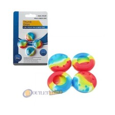 SET GRIP 4 GOMMINI STICK LEVA ANALOGICO Arcobaleno CONTROLLER PS5,PS4,PS3,XBOX