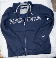 Nautica Kids Boys Hoodie Zip Jacket Hood Size XS