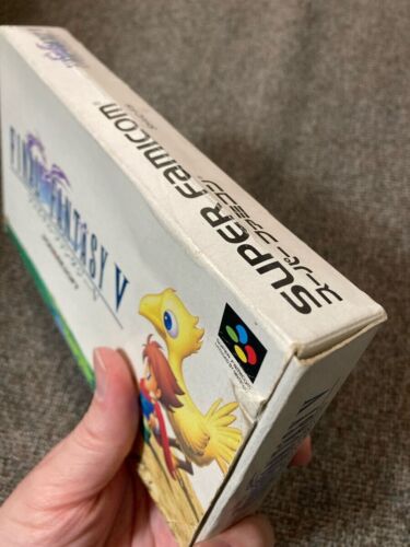Box and instructions included!! 「Final Fantasy V」!! Super Famicom SFC - Picture 3 of 4