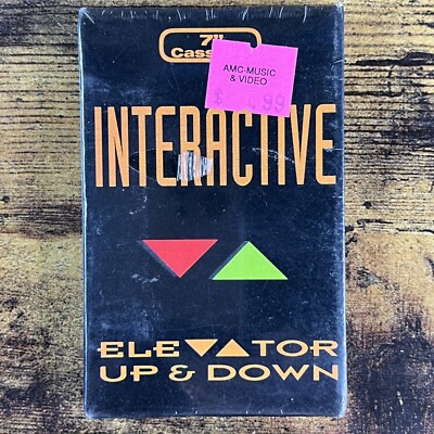 German EuroDance Elevator Up & Down Cassette Single New Cardboard Sleeve