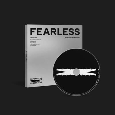 1. Mini Album 'Fearless' [Monochrome Bouquet Version] - Le Sserafim (Audio CD)