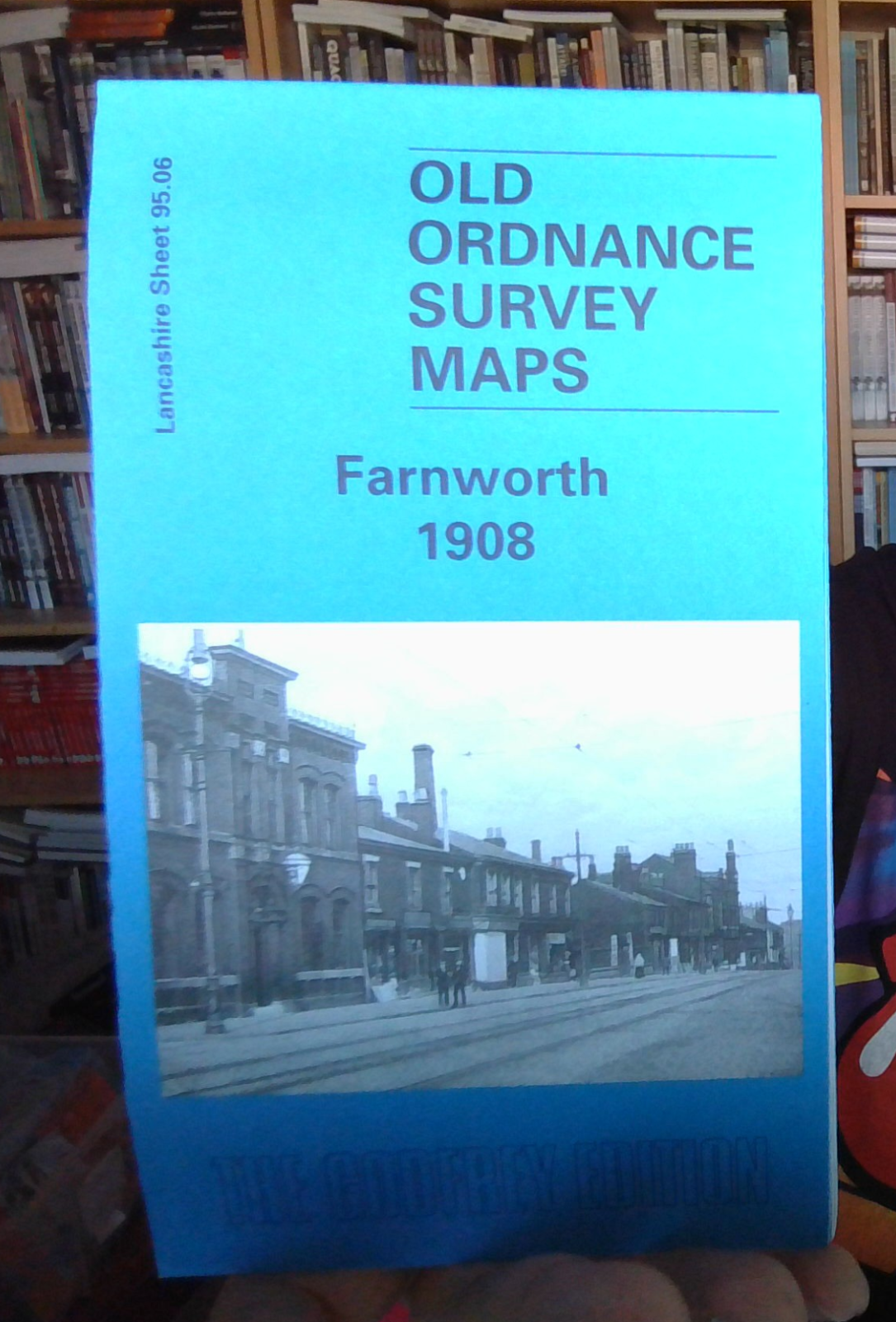 MAP OF Farnworth 1908 LANCASHIRE SHEET 95.06a
