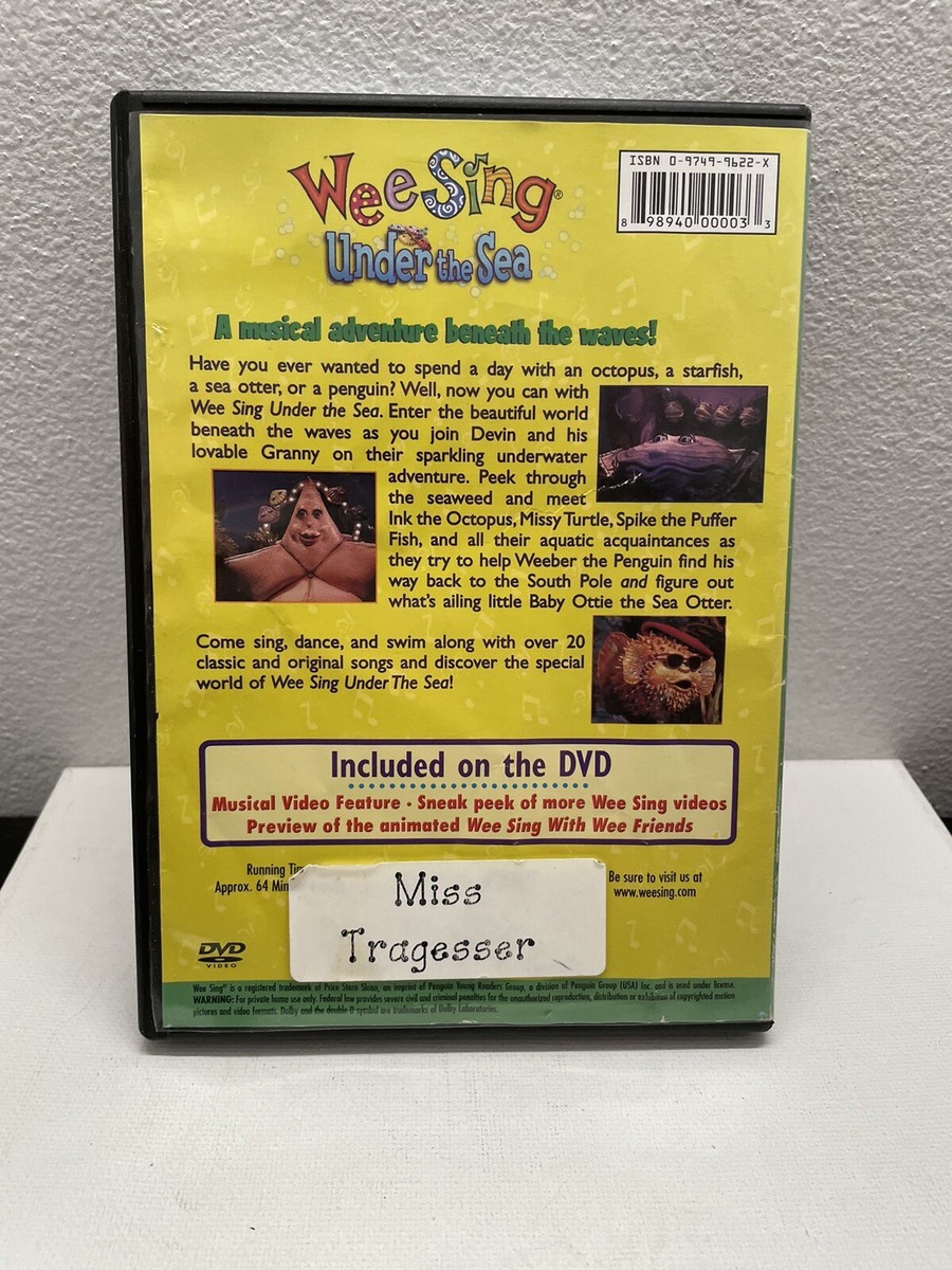 (未使用･未開封品)Wee Sing Under the Sea [DVD] Wee Sing Under The Sea (DVD, 2004, Region Free) **RARE OOP