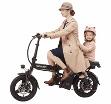 E-Bike Herren Damen, 14 Zoll Elektrofahrrad, 250W, Leichtbau & Klappbar …