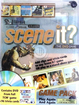 Scene It ? The DVD Game Turner Classic Movies Edition Game Pack 2005. Gratis Versand