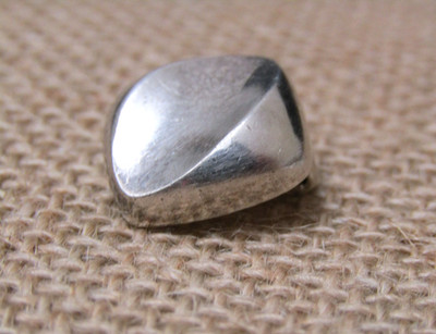 Vintage Sterling Silber 925 Barra MCM Modernist Skandinavischer Look Ohrring 5g Clipon