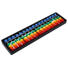 "17-Digit Soroban Abacus for Kids - Educational Math Learning Tool"