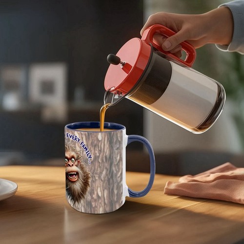 Sarcastic Sasquatch, Bigfoot, Large 15 oz Ceramic, Dishwasher Safe Coffee Mug - Picture 3 of 16