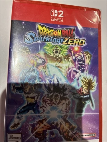 Dragon Ball Sparking! ZERO Nintendo Switch 2 Game-Key Card CIB