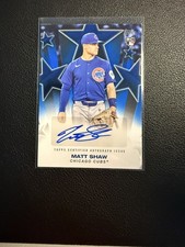 2025 Topps U Series  Auto Matt Shaw Blue /150 RC *Read Description*