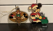 Vintage Disney Mickey & Minnie Mouse Merry Ch...