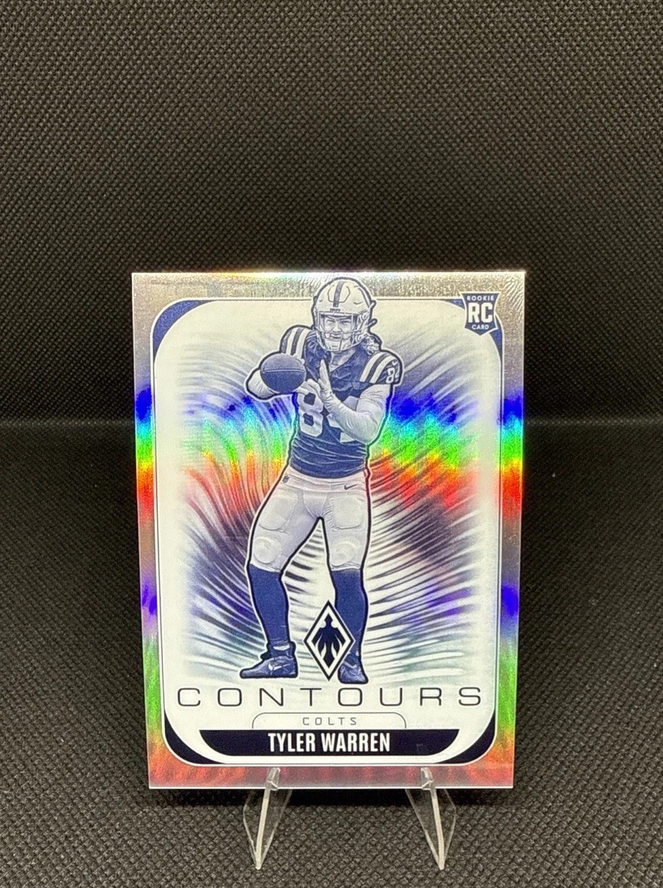 Panini 2025 Phoenix Tyler Warren Rookie Indianapolis Colts Contours #14
